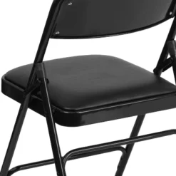 Flash Furniture 4 Pack HERCULES Series Curved Triple Braced & Double Hinged Upholstered Metal Folding Chair -Furniture Shop GUEST 209ff028 e4f1 4a96 93f8 9b8cd0a73054