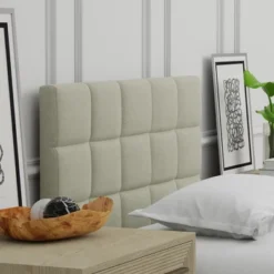 Glenwillow Home Upholstered Headboard With 20" Tall Panel 14 Glenwillow Home Upholstered Headboard With 20" Tall Panel -Furniture Shop GUEST 20eb1137 0a7c 4304 a83f 33e50ce6ed30