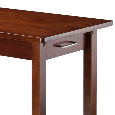 Breakfast Dining Table Wood/Antique Walnut - Winsome 5 Breakfast Dining Table Wood/Antique Walnut - Winsome - Image 3