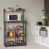 Yaheetech Utility Kitchen Storage Rack With 4 Shelves 1 Yaheetech Utility Kitchen Storage Rack With 4 Shelves -Furniture Shop GUEST 236eaa16 d806 46f2 85f7 a1bf6a943a56