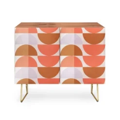 ThirtyOne Illustrations Plum And Tangerine Credenza - Deny Designs -Furniture Shop GUEST 23d76b05 109d 421b 8878 e4b3b8f62d23