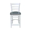 Emily Counter Height Barstool - International Concepts