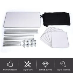 Costway Portable BBQ Aluminum Camping Table Kitchen Cook Station W/ Storage Organizer 18 Costway Portable BBQ Aluminum Camping Table Kitchen Cook Station W/ Storage Organizer -Furniture Shop GUEST 24bc4a43 5227 4049 bbf6 9dacd2740321