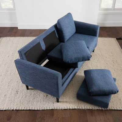 Clara Upholstered Curved Arm Sofa - Brookside Home 9 Clara Upholstered Curved Arm Sofa - Brookside Home - Image 7