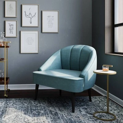 Kaplan C Side Table White/Gold - WyndenHall 3 Kaplan C Side Table White/Gold - WyndenHall