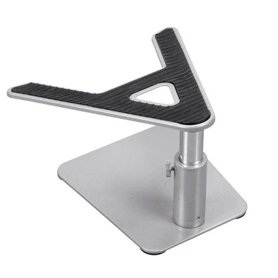 Monoprice Universal Laptop Riser Stand - Silver Perfect For Raising Your Laptop About 4.7 To 6.7 Inches Above Desk - Workstream Collection 5 Monoprice Universal Laptop Riser Stand - Silver Perfect For Raising Your Laptop About 4.7 To 6.7 Inches Above Desk - Workstream Collection - Image 3