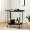 City Life Metal Bar Cart On Wheels Black - South Shore -Furniture Shop GUEST 29808e51 3dd1 49ce afb0 a98ae06c7ab6