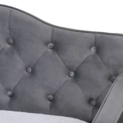 Freda Velvet Fabric Upholstered Button Tufted Daybed With Trundle - Baxton Studio 15 Freda Velvet Fabric Upholstered Button Tufted Daybed With Trundle - Baxton Studio -Furniture Shop GUEST 2bc4db6e e538 46d5 b4ba 7a4b30988063