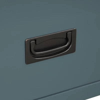 36" Retro Style Pine Console Table With 4 Drawers And 1 Storage Shelf - ModernLuxe 13 36" Retro Style Pine Console Table With 4 Drawers And 1 Storage Shelf - ModernLuxe - Image 11