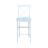 30" X-Back Counter Height Barstool White - International Concepts -Furniture Shop GUEST 2cc856b3 c046 41ce 8811 4ca458add4ea