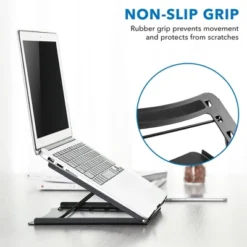 Mount-It! Laptop Stand For Desk Adjustable Height | Solid Steel Laptop Riser | 5 Adjustable Heights | Properly Positions Head, Neck, Back & Wrists 14 Mount-It! Laptop Stand For Desk Adjustable Height | Solid Steel Laptop Riser | 5 Adjustable Heights | Properly Positions Head, Neck, Back & Wrists -Furniture Shop GUEST 2ce43387 e4b3 4178 8a53 31410ae1279b