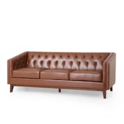 Ovando Contemporary Upholstered 3 Seater Sofa - Christopher Knight Home 27 Ovando Contemporary Upholstered 3 Seater Sofa - Christopher Knight Home -Furniture Shop GUEST 2db0012c 979c 4793 ac63 9f8a304a7fdb
