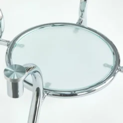 3pc Itza Round Glass Top And Chrome Base Dining Set - Buylateral -Furniture Shop GUEST 2dfa465f b55d 41f8 9ed3 b64921b564d3