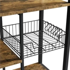Yaheetech Utility Kitchen Storage Rack With 4 Shelves -Furniture Shop GUEST 2ee6cb78 f776 4431 b18d a594445f6656