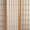 4 Ft. Tall Window Pane Shoji Screen - Natural (4 Panels) -Furniture Shop GUEST 2f328657 9cd8 44b3 85db f68c77e4f0e2