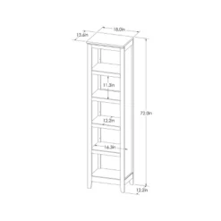 72" Carson Narrow Bookcase - Threshold 16 72" Carson Narrow Bookcase - Threshold -Furniture Shop GUEST 2f5b1add e3dc 46cd a227 07b43a380bc4