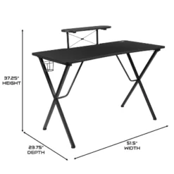 BlackArc Gamma Gaming Desk & Chair Set - Black & Red High Back Gaming Chair With Flip-Up Arms; Desk With Detachable Headphone Hook/Cupholder 20 BlackArc Gamma Gaming Desk & Chair Set - Black & Red High Back Gaming Chair With Flip-Up Arms; Desk With Detachable Headphone Hook/Cupholder -Furniture Shop GUEST 2fc70bdb 9bd1 479c a139 21bc12b8e1ec