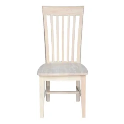 Set Of 2 Tall Mission Chairs - International Concepts