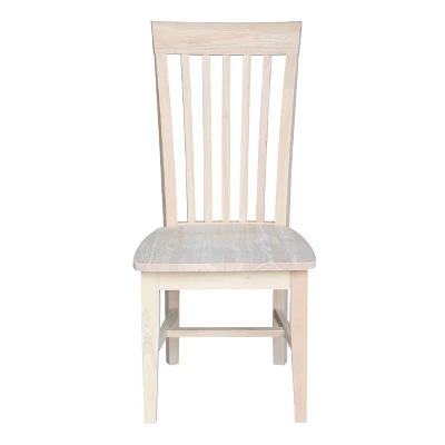 Set Of 2 Tall Mission Chairs - International Concepts 3 Set Of 2 Tall Mission Chairs - International Concepts