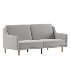 Flash Furniture Delphine Premium Convertible Split Back Sofa Futon With Curved Armrests And Solid Wood Legs -Furniture Shop GUEST 3316d526 f21c 4da7 abea 5619da478f15