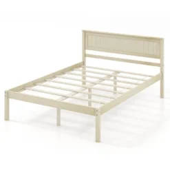 Costway Full/Queen/Twin Size Wooden Platform Bed Frame With Headboard Mattress Foundation Natural 20 Costway Full/Queen/Twin Size Wooden Platform Bed Frame With Headboard Mattress Foundation Natural -Furniture Shop GUEST 332f9e4f b635 43b2 b7eb 12ac8aa08c0b