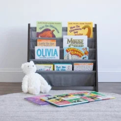 Sumatra Kids' Bookshelf 4 Tier Book Organizer Espresso/Gray - Humble Crew 9 Sumatra Kids' Bookshelf 4 Tier Book Organizer Espresso/Gray - Humble Crew -Furniture Shop GUEST 33d33b6d cece 44e8 adad e59c900eaad2