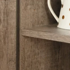 Morgan 4 Door Storage Cabinet Oak - South Shore -Furniture Shop GUEST 34d09d74 250b 4fc1 8543 944f030c2203