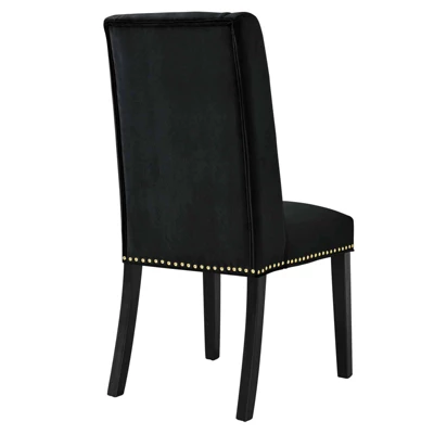 Set Of 2 Baron Performance Velvet Dining Chairs - Modway 5 Set Of 2 Baron Performance Velvet Dining Chairs - Modway - Image 3