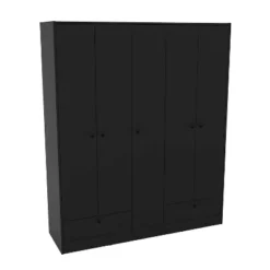 Denmark 5 Door 2 Drawer Wardrobe - Polifurniture -Furniture Shop GUEST 35e6d1f0 66d7 42c2 b2f7 b63d6038bc25