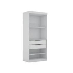 Set Of 2 Mulberry 2.0 Wardrobe Closet White - Manhattan Comfort -Furniture Shop GUEST 398b42d3 9e98 44ce 9e6d 6a41cb7db068 1