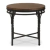 Austin Vintage Industrial Round End Table - Antique Bronze - Baxton Studio -Furniture Shop GUEST 399205ae 1394 4196 b198 44492556258b