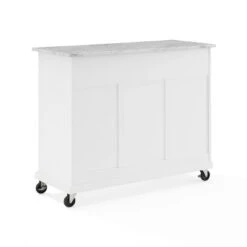 Avery Kitchen Island/Cart Distressed White/White Marble - Crosley 35 Avery Kitchen Island/Cart Distressed White/White Marble - Crosley -Furniture Shop GUEST 3a62481c e0f1 44d1 973e cf6e6fb0e297