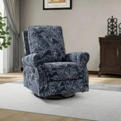 Pablo Traditional-normal Manual Swivel Glider Recliner With Nailhead Trims For Living Room | KARAT HOME 23 Pablo Traditional-normal Manual Swivel Glider Recliner With Nailhead Trims For Living Room | KARAT HOME -Furniture Shop GUEST 3a63b9e1 c389 4d06 a9c0 8f2e5c6485c3