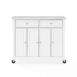 Avery Kitchen Island/Cart Distressed White/White Marble - Crosley 33 Avery Kitchen Island/Cart Distressed White/White Marble - Crosley -Furniture Shop GUEST 3acceca7 6dbc 4801 9bf4 7439ac083e45