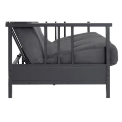 Full Harlow Metal Arm Futon Black/Gray - Room & Joy 11 Full Harlow Metal Arm Futon Black/Gray - Room & Joy -Furniture Shop GUEST 3b49ad45 6cb5 4d9d 9507 8057f004ce50