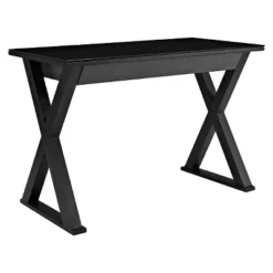 Glass Top Writing Desk With Drawer - Saracina Home -Furniture Shop GUEST 3b49f9a3 d093 4cf9 9918 b6373adfae53