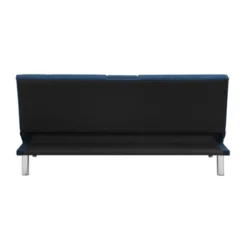 Miley Convertible Futon Sectional Sofa Navy Blue - Serta -Furniture Shop GUEST 3b8a063e 08d4 4e9d b972 28de9bcdc6f5