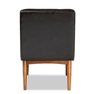 Sanford Wood Dining Chair - Baxton Studio 5 Sanford Wood Dining Chair - Baxton Studio - Image 3