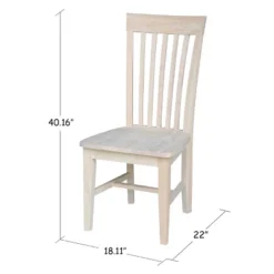 Set Of 2 Tall Mission Chairs - International Concepts 19 Set Of 2 Tall Mission Chairs - International Concepts -Furniture Shop GUEST 3d42fa83 30a0 4d51 8002 6d05f989fc4b