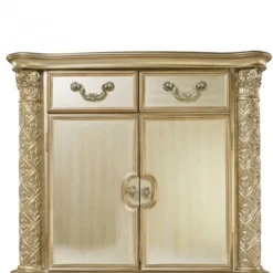 44" Vendome Bedroom Set Gold Patina/Bone White - Acme Furniture -Furniture Shop GUEST 3d479d22 b9d2 4c39 99e7 0a908dece7d0