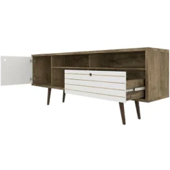 Costway Modern TV Stand/Console Cabinet 3 Shelves Storage Drawer Splayed Leg Wood/White 19 Costway Modern TV Stand/Console Cabinet 3 Shelves Storage Drawer Splayed Leg Wood/White -Furniture Shop GUEST 3dedd623 9ae9 4d99 94c9 7170ff1a4e77