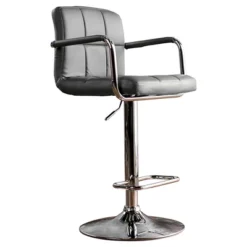 Ethan Adjustable Swivel Barstool With Arms - Furniture Of America -Furniture Shop GUEST 403c43d5 1f1b 47e7 b5b1 5334ffe07bc1