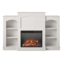 Kindle Cove Fireplace Mantel With Bookshelves - Room & Joy -Furniture Shop GUEST 403e8b4e 92b3 469d 857a bb1037f2413c