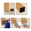 Unique Bargains Square Self-Stick Non-Slip Floor Protector Furniture Felt Pads Dark Brown 40 Pcs -Furniture Shop GUEST 40e85a72 74d6 4121 804c 1b708ae32ffb