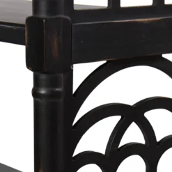 3 Tier Console Table Distressed Black - Stylecraft -Furniture Shop GUEST 4152a65f 782c 48c9 b1db f1897d14e366