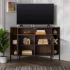Corner TV Stand For TVs Up To 55" With Metal Mesh Doors - Saracina Home -Furniture Shop GUEST 4226f09b ff09 4ada ac4e 8e76250e50c5