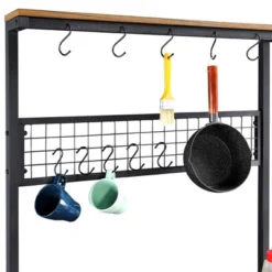 Yaheetech Kitchen Bakers Rack With 4 Storage Shelves -Furniture Shop GUEST 4255ef3d 3f7b 4f45 b45c c247e3ed908b