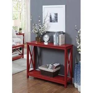 Oxford Console Table With Shelf - Breighton Home 4 Oxford Console Table With Shelf - Breighton Home - Image 2