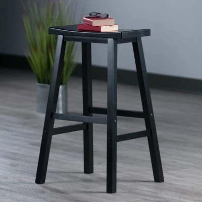29" Satori Saddle Seat Barstool - Winsome 7 29" Satori Saddle Seat Barstool - Winsome - Image 5