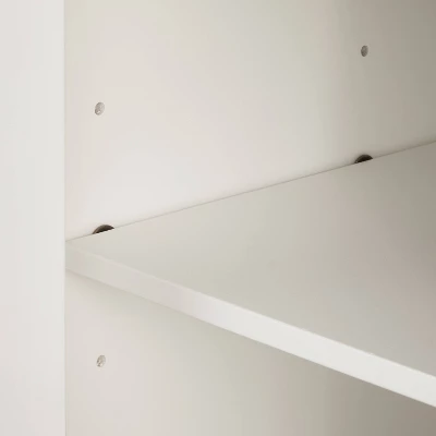 3pc Tara Entertainment Set With Closed Storage Distressed White - Crosley 12 3pc Tara Entertainment Set With Closed Storage Distressed White - Crosley - Image 10